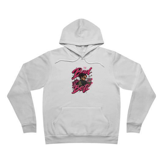 Hoodie - "Bad Beti" Retro Rose Graphic Pullover