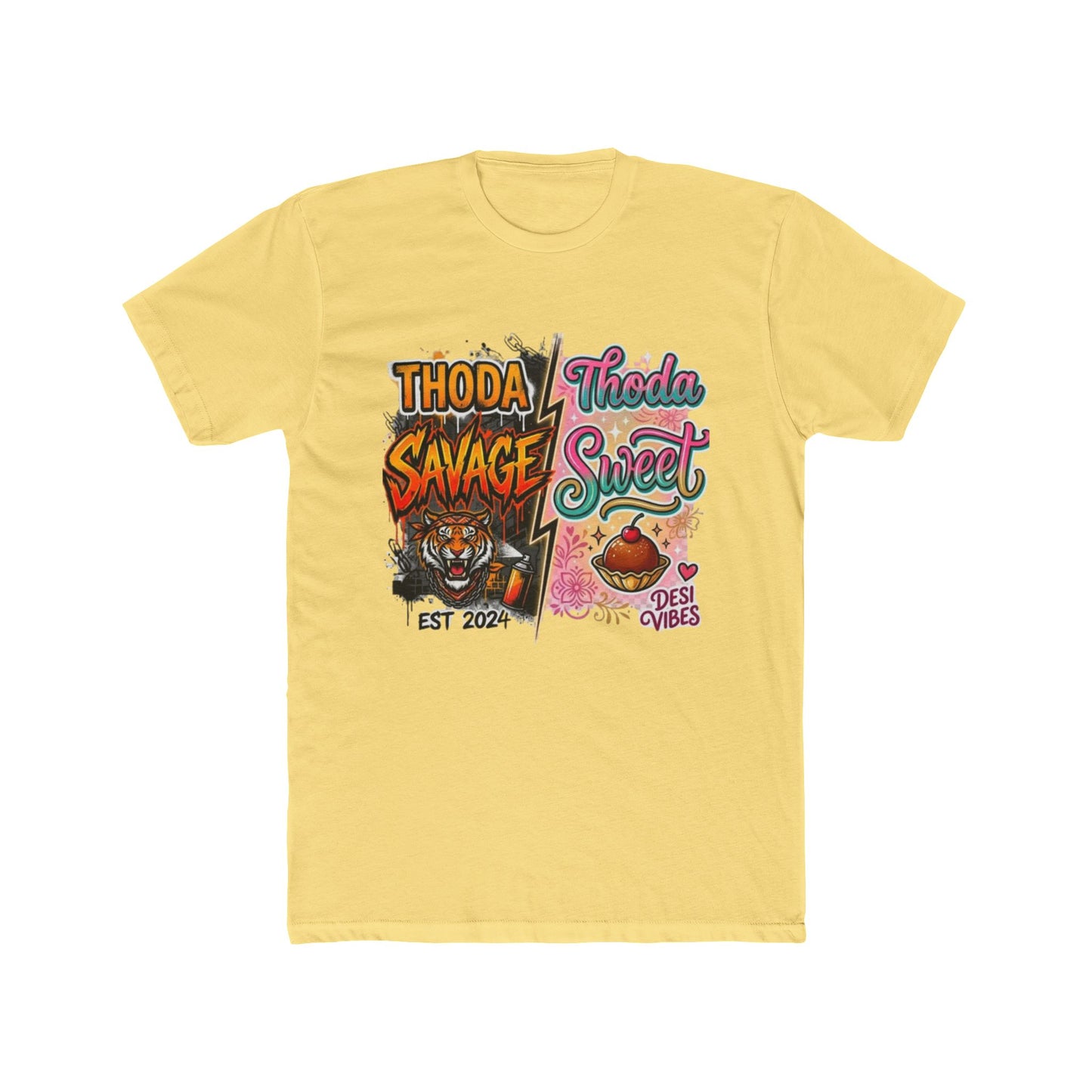 Thoda Savage Thoda Sweet T‑Shirt — Desi Vibes Graphic Tee