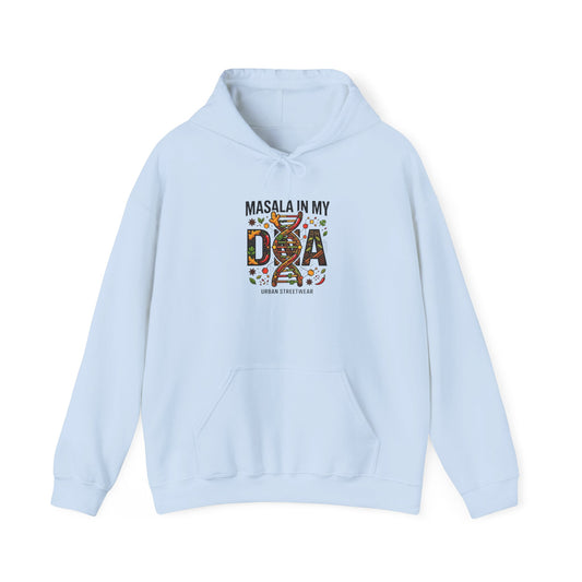 Masala in My DNA Hoodie - Desi Streetwear Graphic Sweatshirt