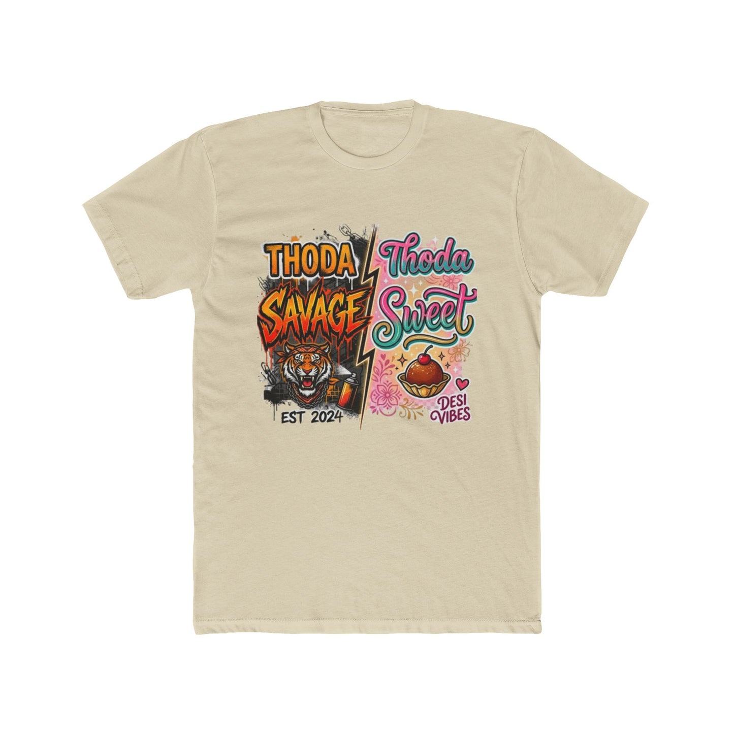 Thoda Savage Thoda Sweet T‑Shirt — Desi Vibes Graphic Tee