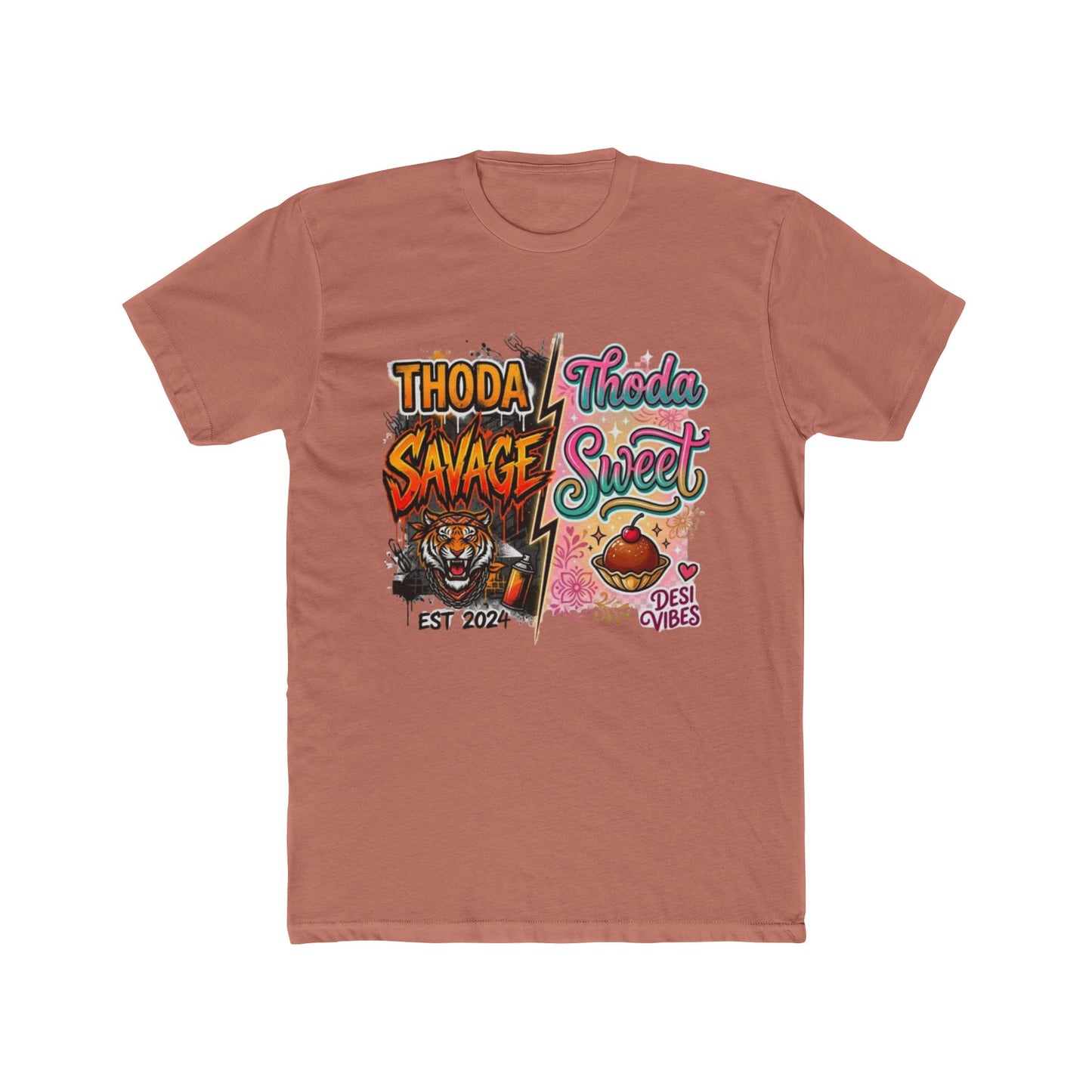Thoda Savage Thoda Sweet T‑Shirt — Desi Vibes Graphic Tee