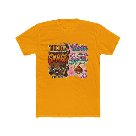 Thoda Savage Thoda Sweet T‑Shirt — Desi Vibes Graphic Tee