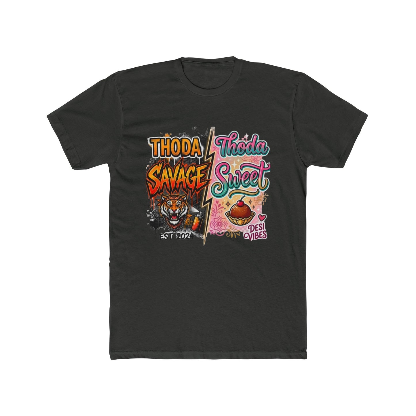 Thoda Savage Thoda Sweet T‑Shirt — Desi Vibes Graphic Tee