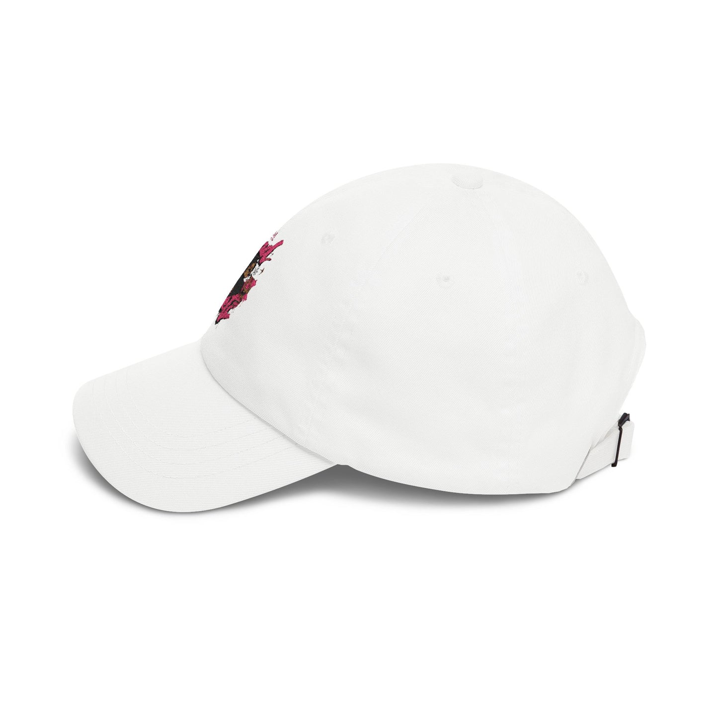 Dad Best Embroidered Classic Dad Cap — Retro Floral 'Dad Best' Dad Hat