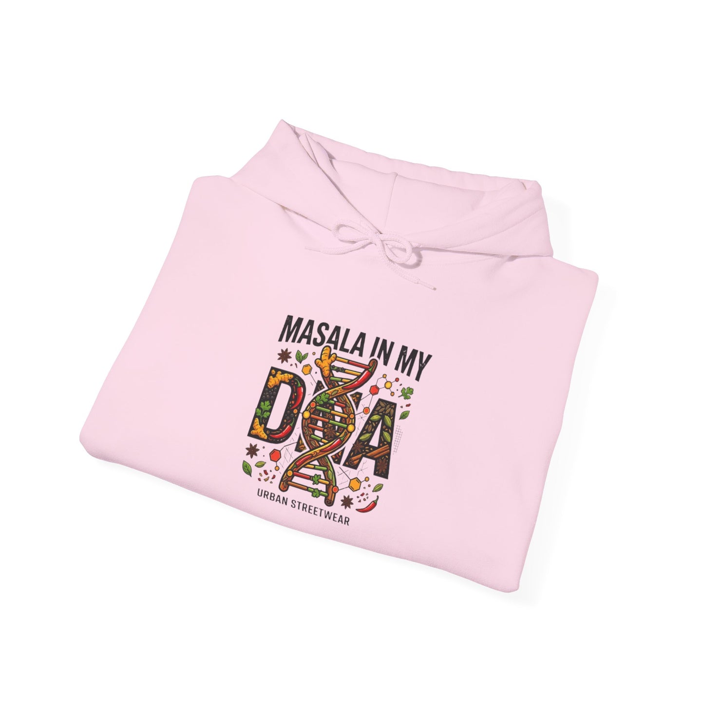 Masala in My DNA Hoodie - Desi Streetwear Graphic Sweatshirt