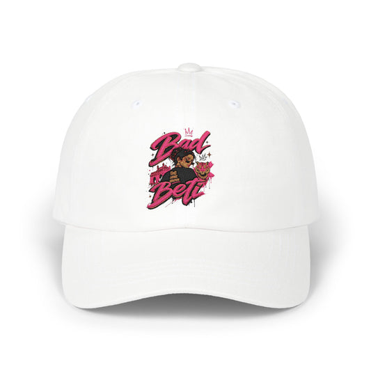 Dad Best Embroidered Classic Dad Cap — Retro Floral 'Dad Best' Dad Hat
