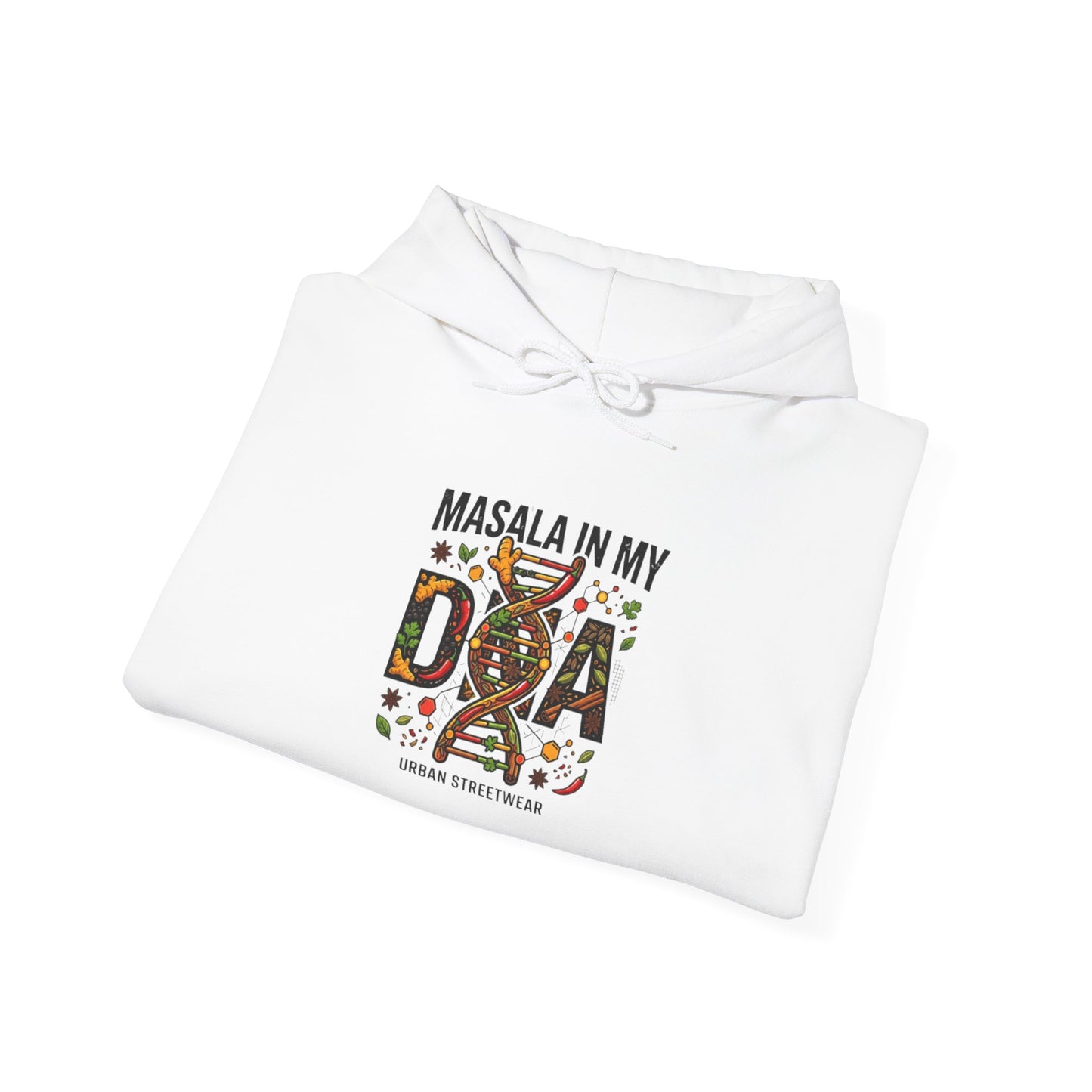 Masala in My DNA Hoodie - Desi Streetwear Graphic Sweatshirt