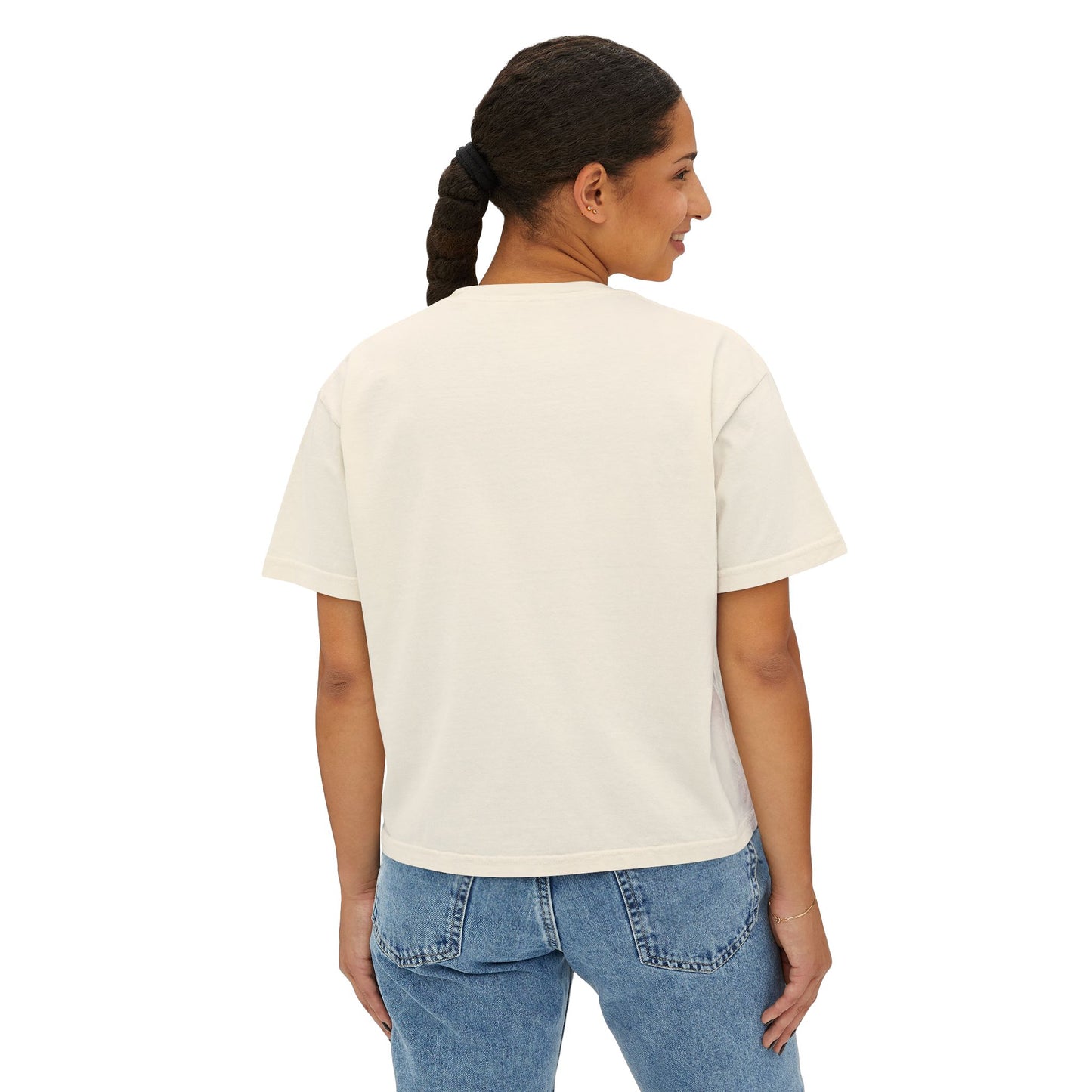 Bad Beti Boxy Crop Top – Women’s Streetwear Graphic Tee