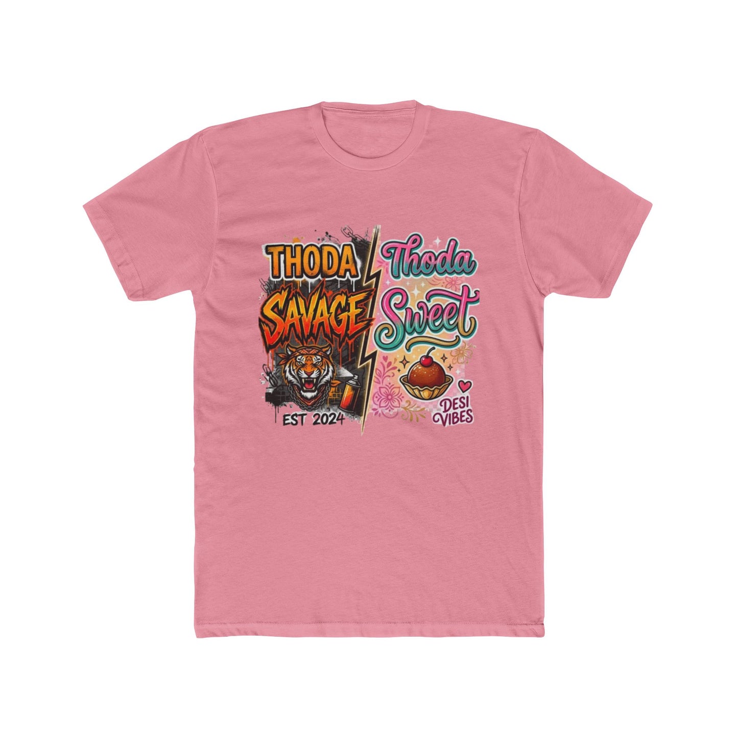 Thoda Savage Thoda Sweet T‑Shirt — Desi Vibes Graphic Tee