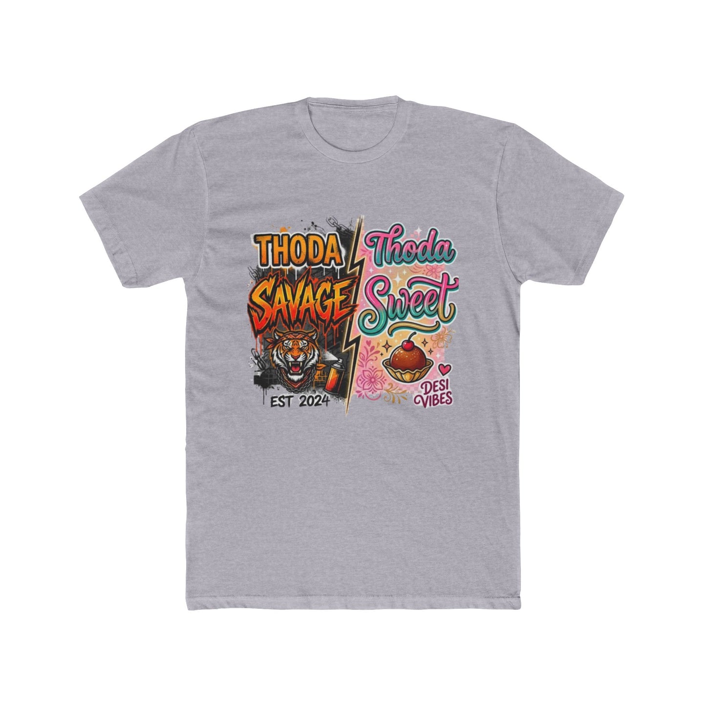 Thoda Savage Thoda Sweet T‑Shirt — Desi Vibes Graphic Tee