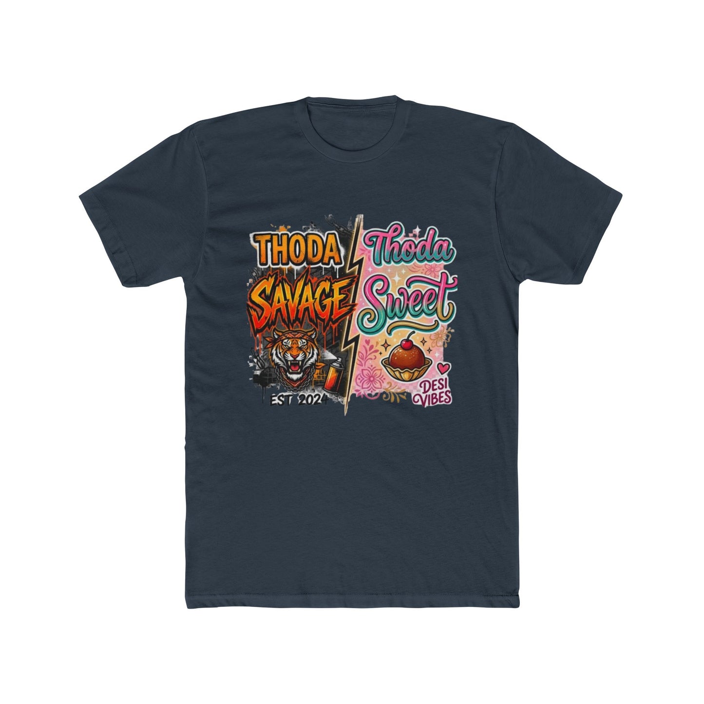 Thoda Savage Thoda Sweet T‑Shirt — Desi Vibes Graphic Tee