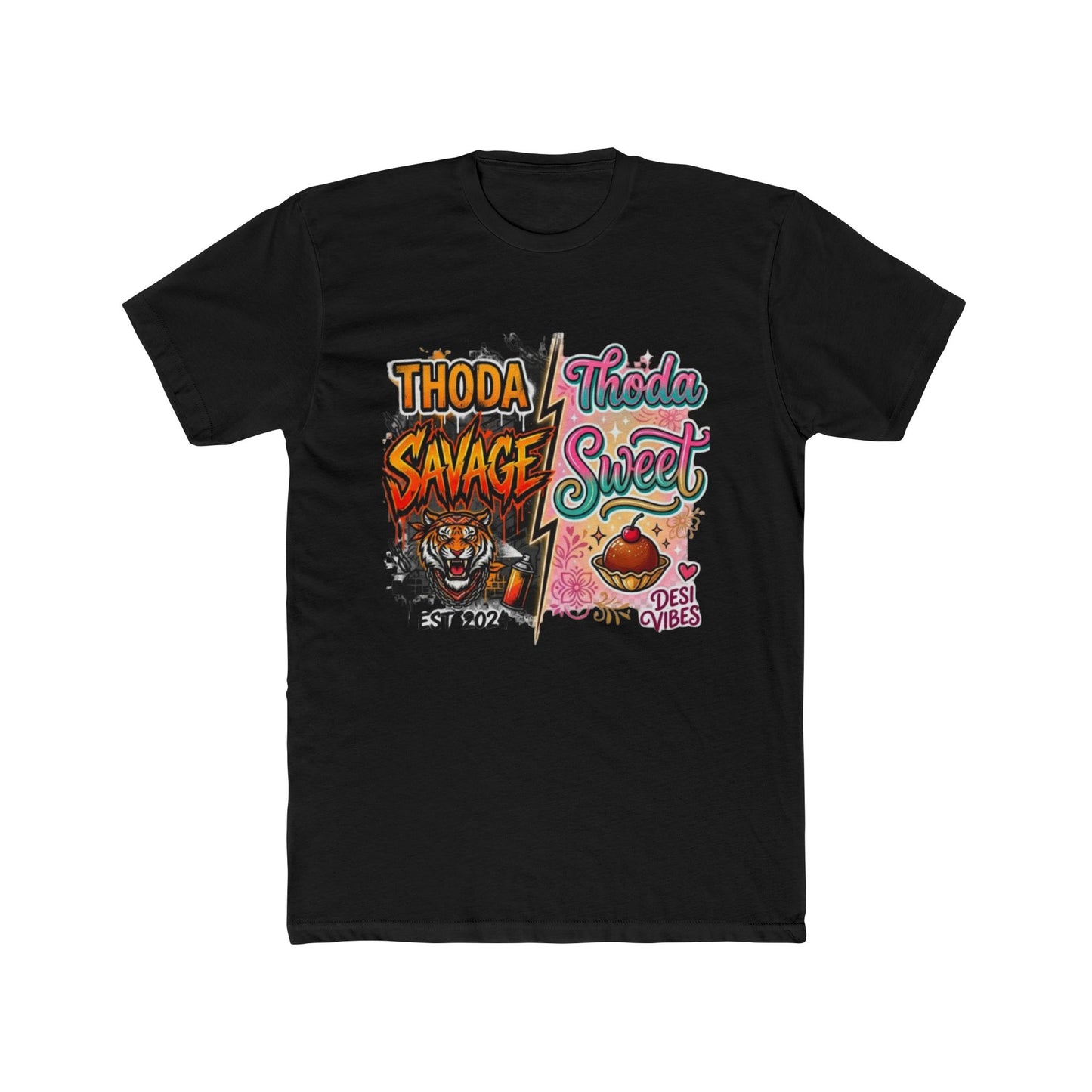 Thoda Savage Thoda Sweet T‑Shirt — Desi Vibes Graphic Tee