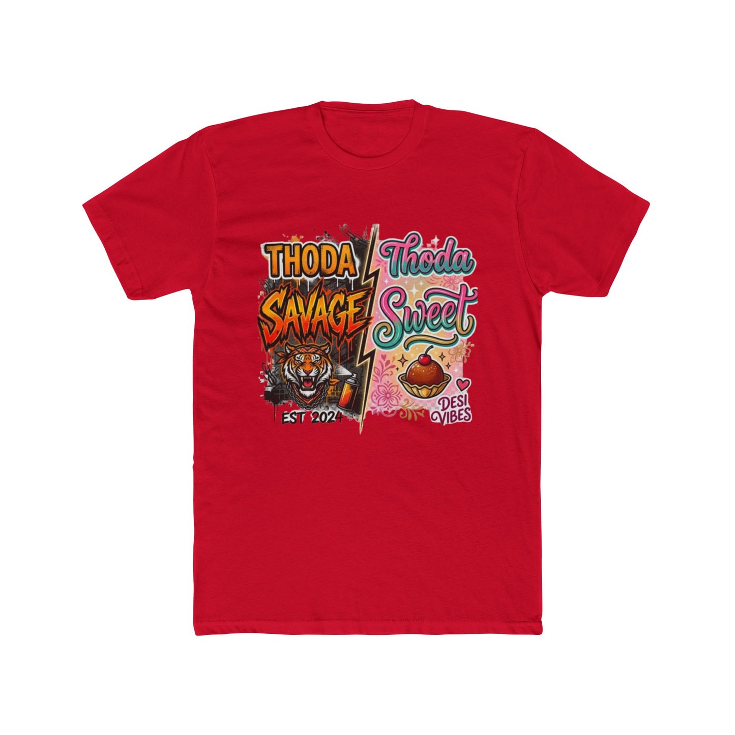 Thoda Savage Thoda Sweet T‑Shirt — Desi Vibes Graphic Tee