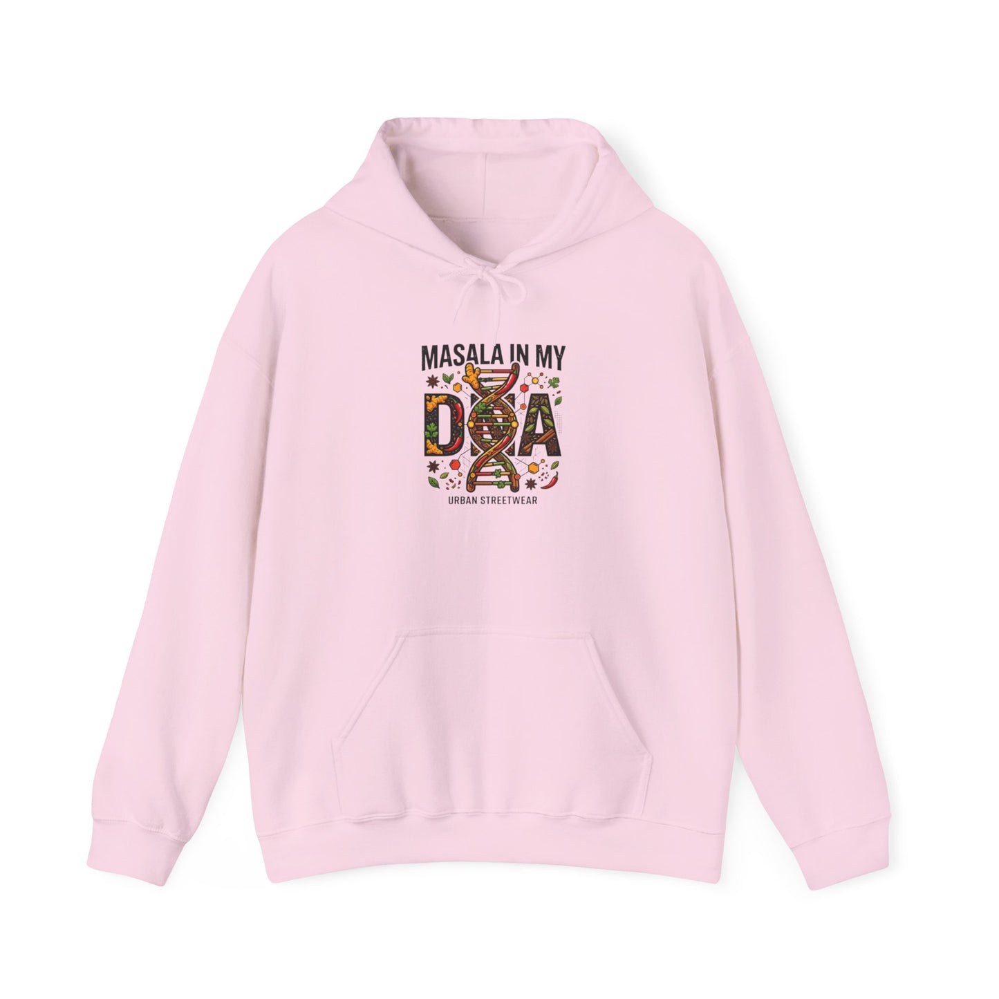 Masala in My DNA Hoodie - Desi Streetwear Graphic Sweatshirt